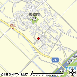 滋賀県東近江市鯰江町1327-1周辺の地図