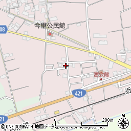 滋賀県東近江市小脇町1681周辺の地図