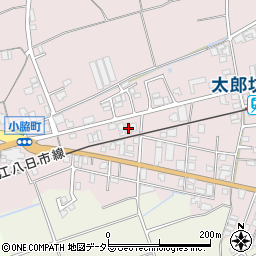滋賀県東近江市小脇町2288-3周辺の地図