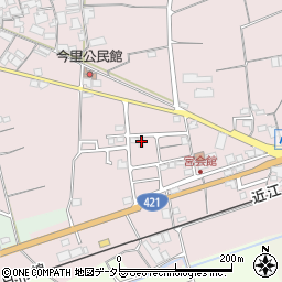 滋賀県東近江市小脇町1681-12周辺の地図