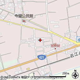 滋賀県東近江市小脇町1678-19周辺の地図