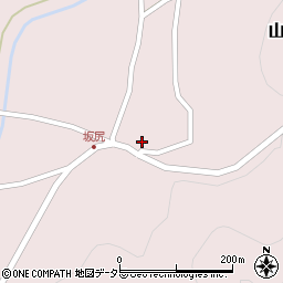 兵庫県丹波市山南町坂尻82周辺の地図
