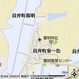 三重県いなべ市員弁町東一色2549周辺の地図