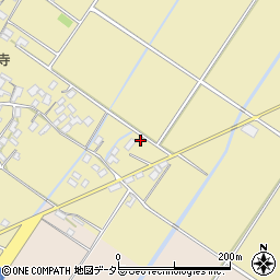 滋賀県野洲市比留田392周辺の地図