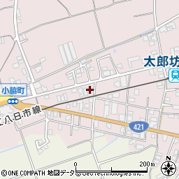 滋賀県東近江市小脇町2289-1周辺の地図