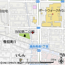 愛知県名古屋市港区当知3丁目1401周辺の地図