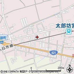 滋賀県東近江市小脇町2291-3周辺の地図