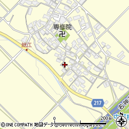 滋賀県東近江市鯰江町1328周辺の地図