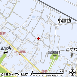 静岡県沼津市小諏訪323-3周辺の地図