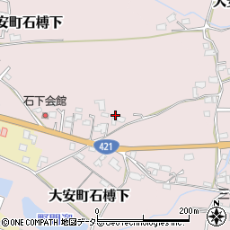 〒511-0276 三重県いなべ市大安町石榑下の地図