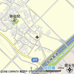 滋賀県東近江市鯰江町1224周辺の地図
