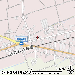 滋賀県東近江市小脇町1012周辺の地図