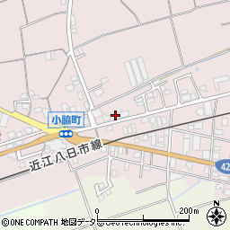 滋賀県東近江市小脇町1012周辺の地図