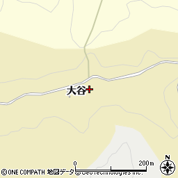 愛知県豊田市小呂町大谷周辺の地図