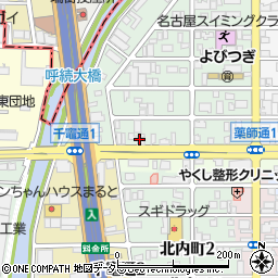 半田信用金庫名古屋南支店周辺の地図