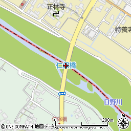 仁保橋周辺の地図