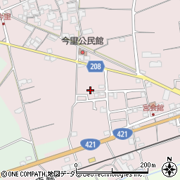 滋賀県東近江市小脇町1681-18周辺の地図