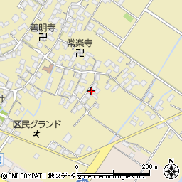 滋賀県野洲市比留田63周辺の地図
