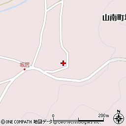 兵庫県丹波市山南町坂尻79周辺の地図