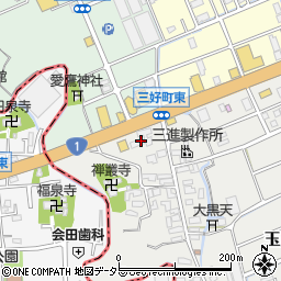 ＥＮＥＯＳルート１三島ＳＳ周辺の地図