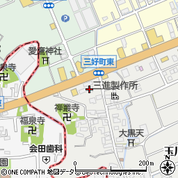 株式会社吉田石油店　ルート１三島ＳＳ周辺の地図