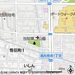 愛知県名古屋市港区当知3丁目1805周辺の地図