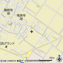 滋賀県野洲市比留田116周辺の地図