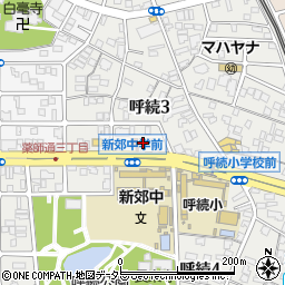 愛知県名古屋市南区呼続3丁目21周辺の地図