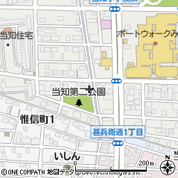 愛知県名古屋市港区当知3丁目1802周辺の地図