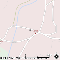 兵庫県丹波市山南町坂尻42周辺の地図