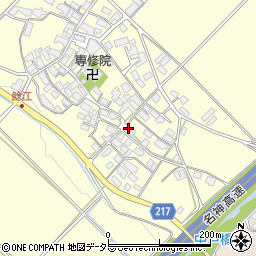 滋賀県東近江市鯰江町1212周辺の地図