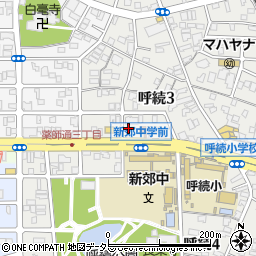 愛知県名古屋市南区呼続周辺の地図