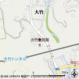 静岡県田方郡函南町大竹134周辺の地図