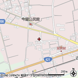 滋賀県東近江市小脇町1754-8周辺の地図