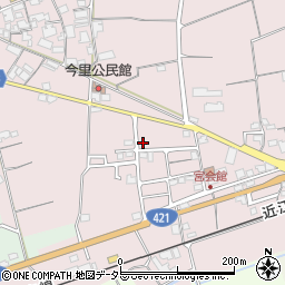 滋賀県東近江市小脇町1680周辺の地図