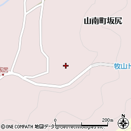 兵庫県丹波市山南町坂尻173周辺の地図