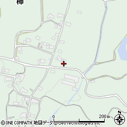 岡山県勝田郡奈義町柿919-1周辺の地図