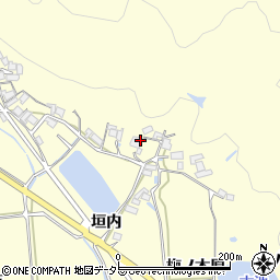 京都府南丹市八木町船枝垣内周辺の地図