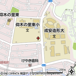 大津市立　仰木の里東児童クラブ周辺の地図
