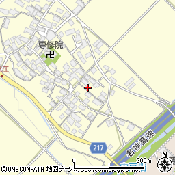 滋賀県東近江市鯰江町1424周辺の地図