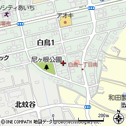 愛知県愛知郡東郷町白鳥1丁目16-11周辺の地図