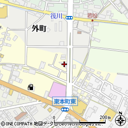 近畿労働金庫八日市支店周辺の地図