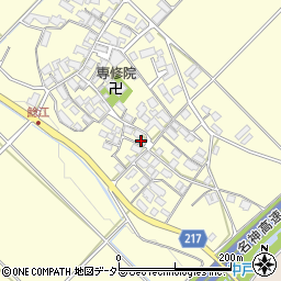 滋賀県東近江市鯰江町1323周辺の地図