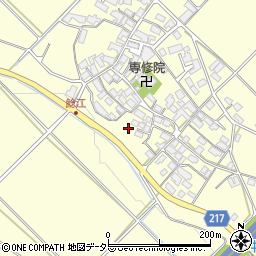 滋賀県東近江市鯰江町1334周辺の地図