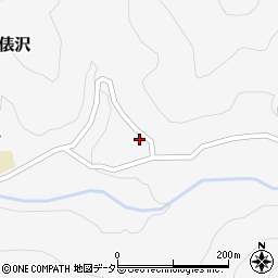 静岡県静岡市葵区俵沢346周辺の地図