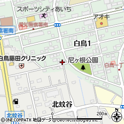 愛知県愛知郡東郷町白鳥1丁目10-10周辺の地図