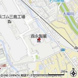 静岡県三島市南二日町11周辺の地図