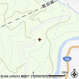 静岡県浜松市天竜区佐久間町大井1673周辺の地図