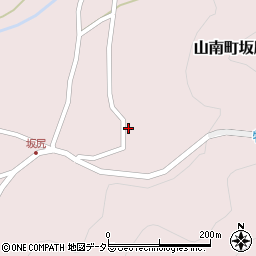 兵庫県丹波市山南町坂尻74周辺の地図