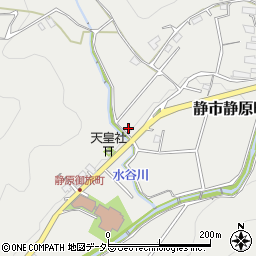 京都府京都市左京区静市静原町1667周辺の地図
